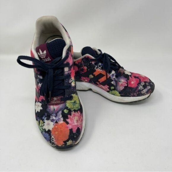 Adidas Torsion ZX Flux Ortholite sneakers flowers - Picture 1 of 10
